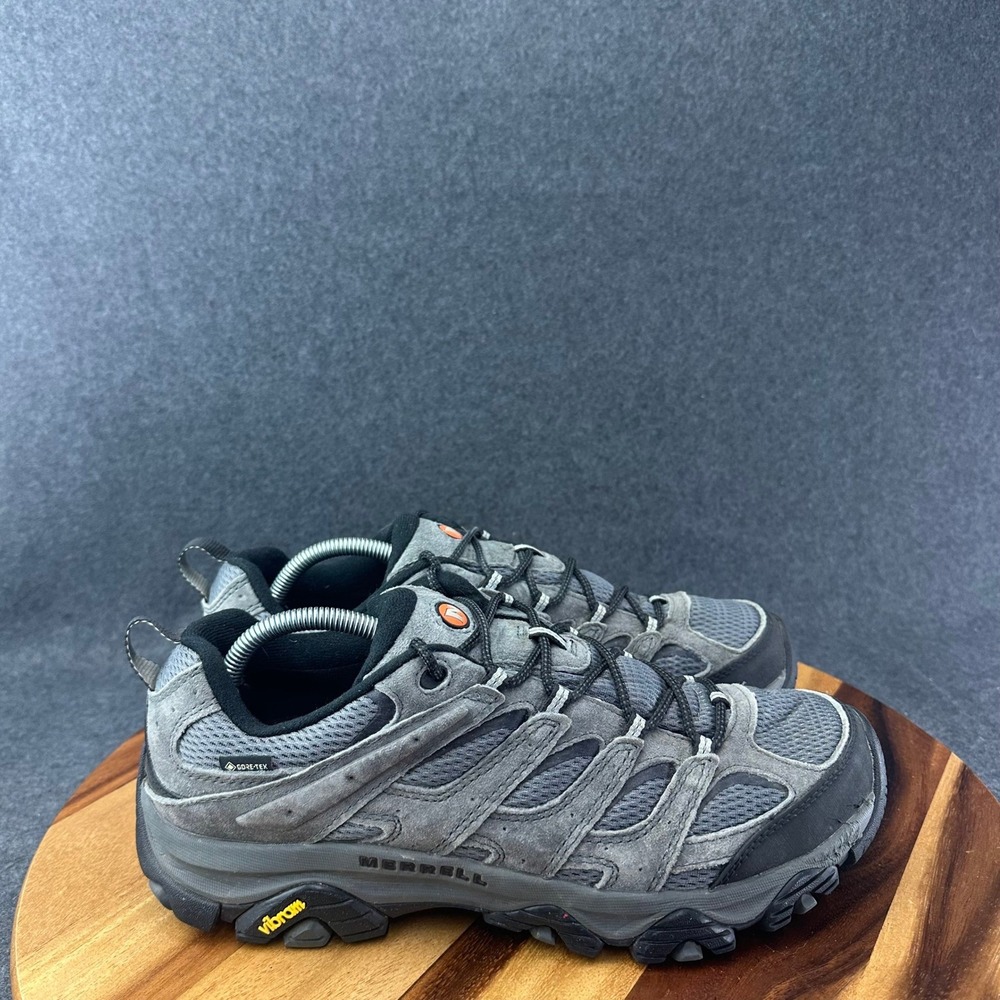 Merrell Moab 3 GTX Mens 11.5 Hiking Shoes Grey Gore Tex Vibram J035799Z